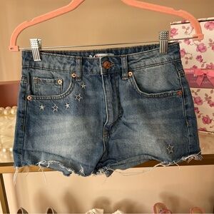H&M Coachella Jean Shorts Size 6